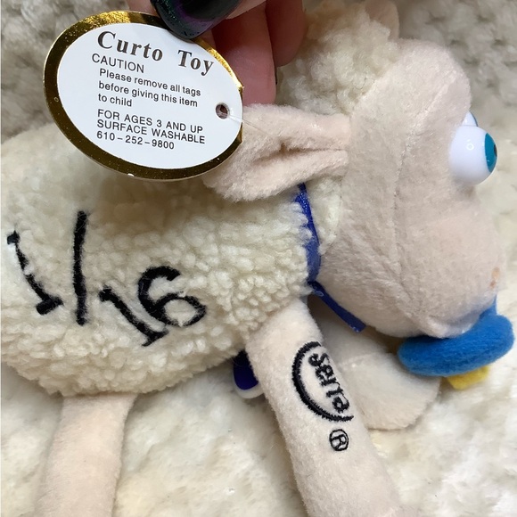 Serta Sleep Number 1/16 Counting Sheep Plush Baby Lamb w Pacifier and Tags - Picture 12 of 16